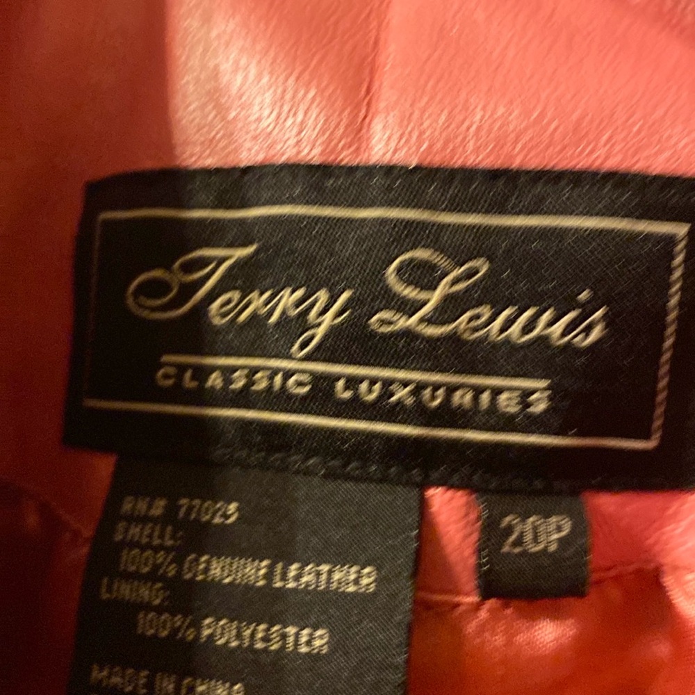 Leather jacket